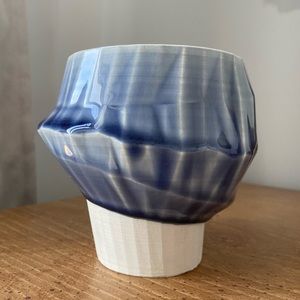 Geometric Ceramic Bowl